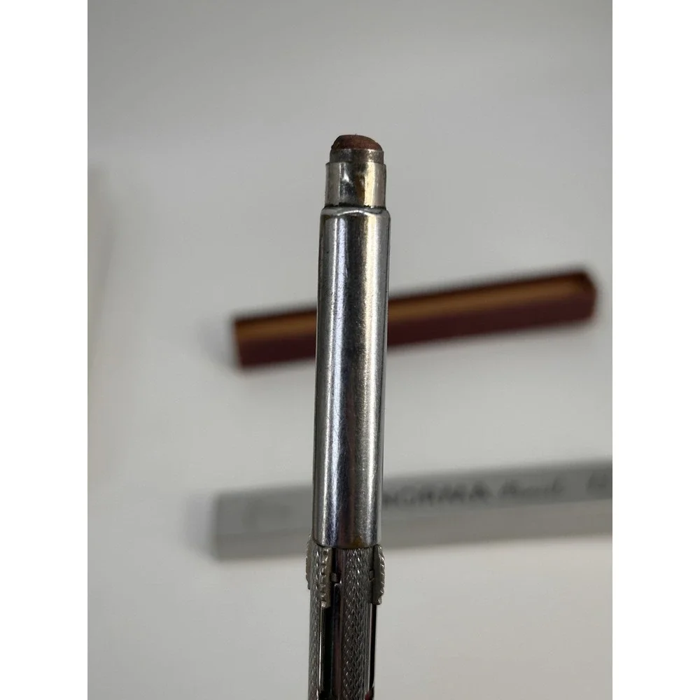 Vintage Norma Mechanical Pencil #104 Chrome Multi 4 Color with Box Instructions